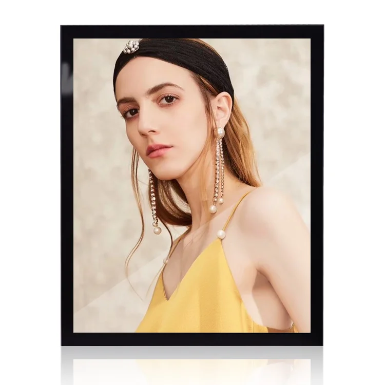 Shop Window Hanging Cosmetics Photo Light Box Magnet Panel