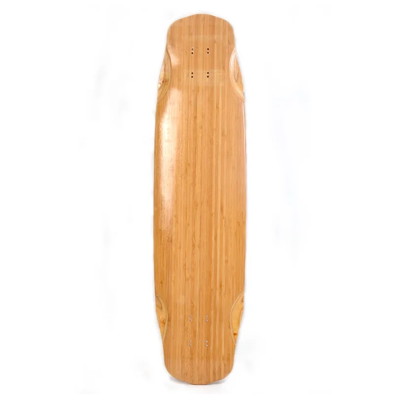 custom blank skateboard pro street bamboo maple longboard deck
