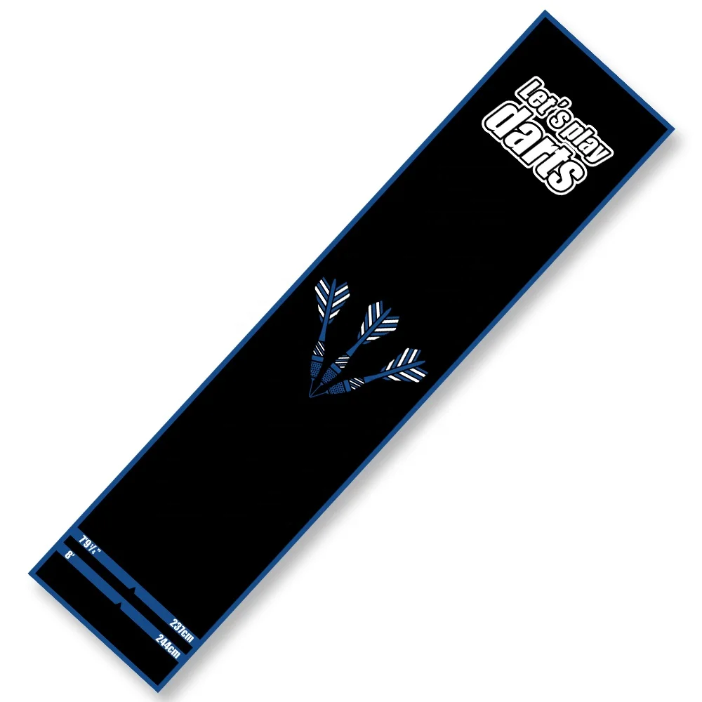 2022 Best Seller Carpet Play Dart Board Mat Dart Logo Mat