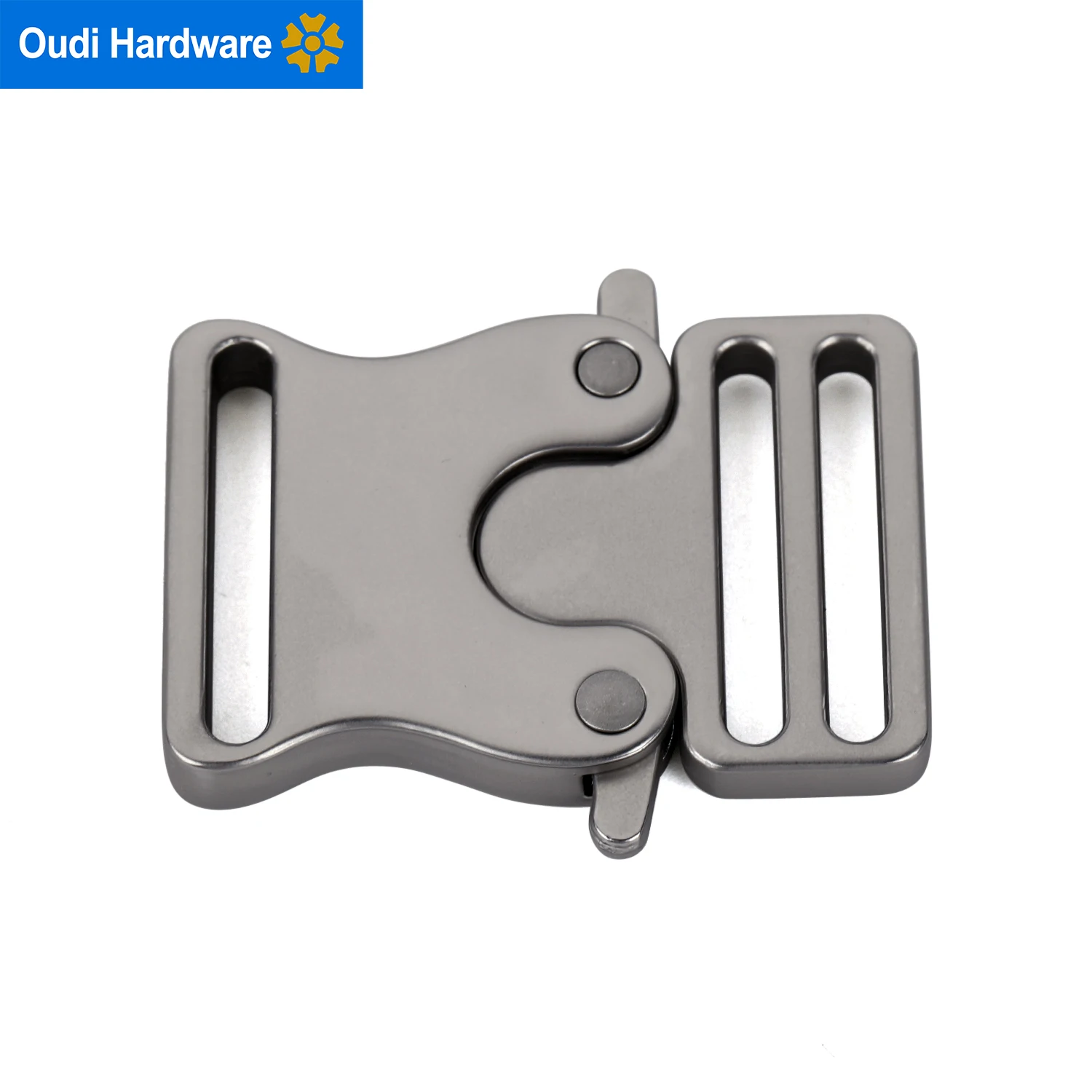 Multi Size Aluminium Side Release Buckles Metal Quick Side Release Buckle With Lock For Strap And Belt