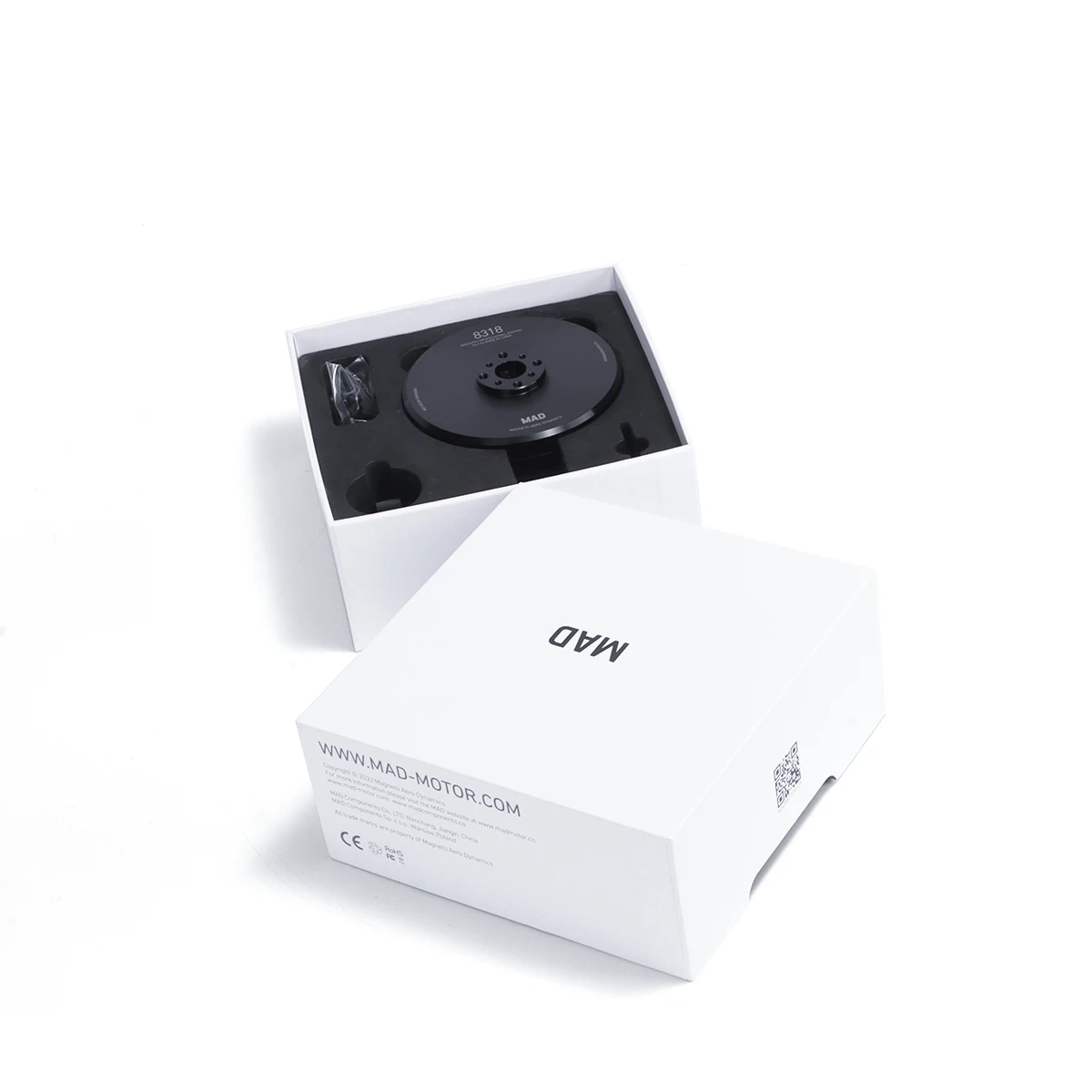 MAD 8318 KV120 Heavy Duty DC Waterproof Electric Motor with Propeller