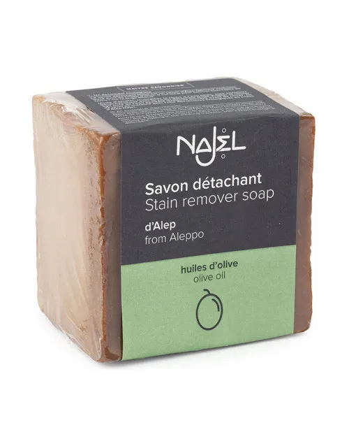 Najel Deep Cleaning Degreasing 100% Pure Olive Oil Stain Removing Aleppo Soap, Working On All Types Of Stains