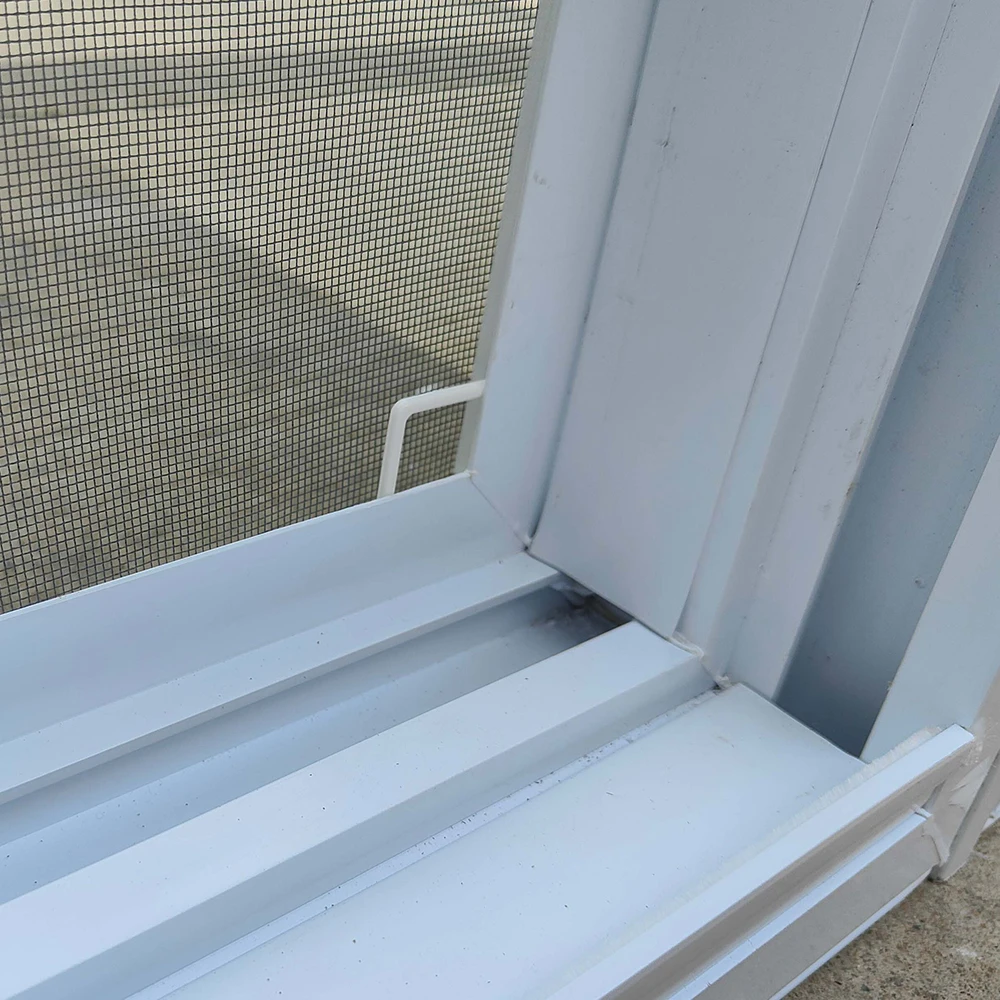 Chinese manufacturer high quality customized vinyl windows UPVC double hung window for overseas market