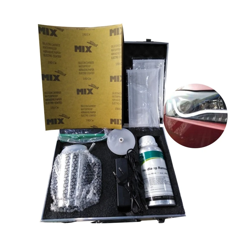 
Car Headlights Cleaner Headlight Polishing by Steam Car Headlight Restore Kit 