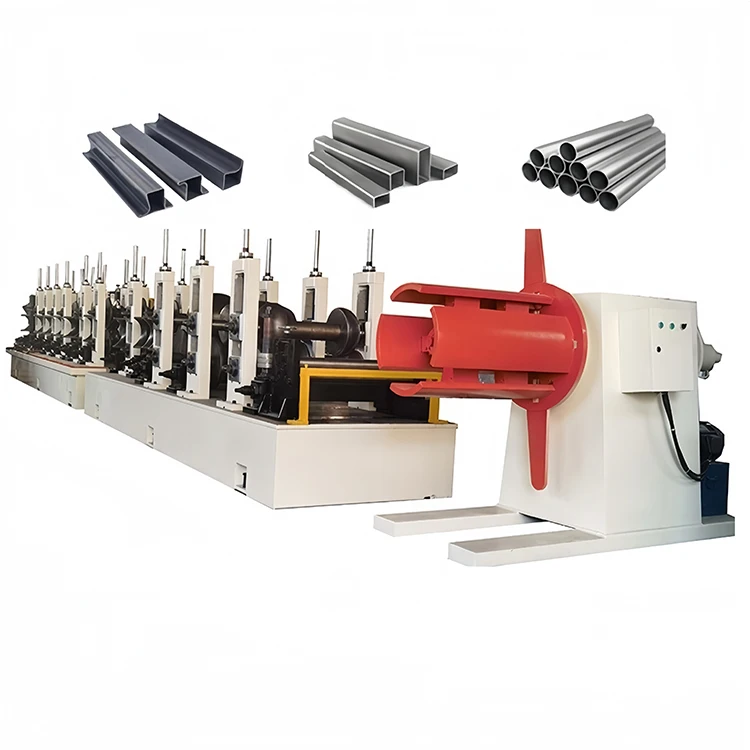 Pipe Handrails Tube Making Machine Production Line Stainless Steel Pipe Mill India Price