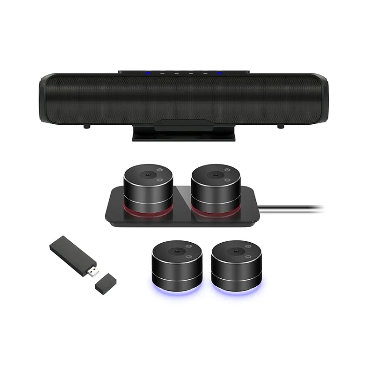 Radio & Tv Broadcasting Video Conferencing Equipment Oneking Ks Audio System Soundbar Speaker Live Microphone Wireless