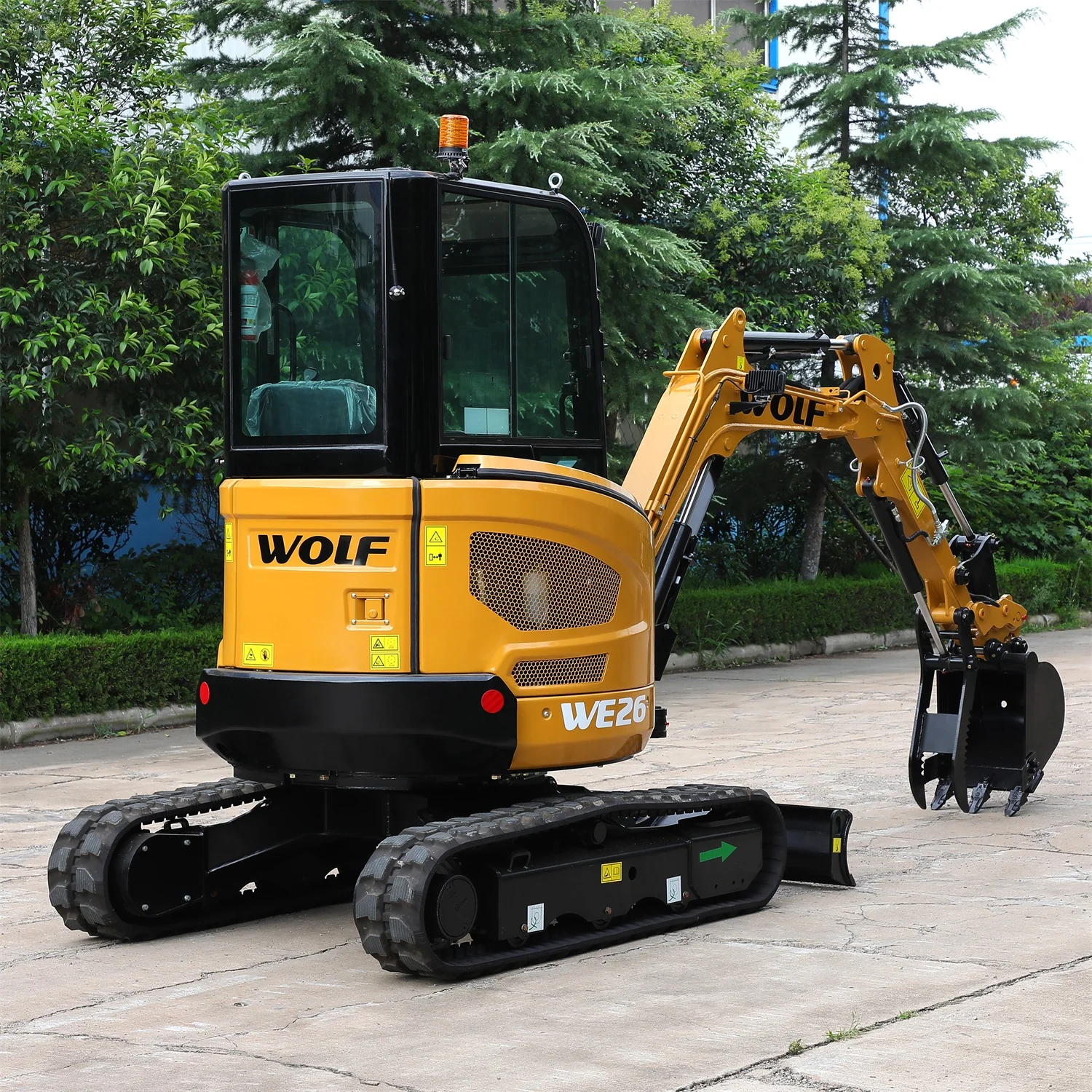 Wolf 2.6ton/2600kg WE26 Mini Excavator For Sale