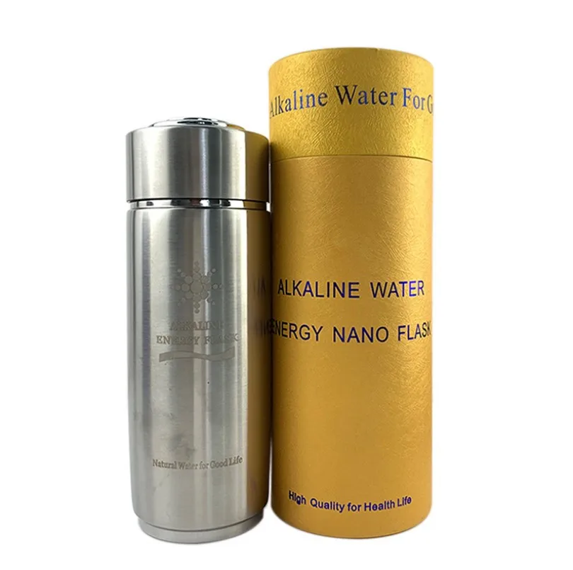 Характеристики ковриков с печатью под заказ Oem открытый умных вакуумных спортивные рН баланса из нержавеющей стали бутылки щелочной воды термос фильтром