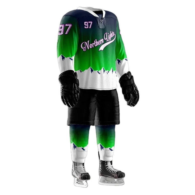 Top quality custom sublimation ice hockey jersey