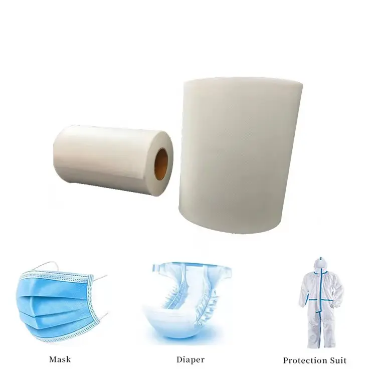 professional manufacturer hydrophilic pp non woven fabric rolls for medical Hygiene