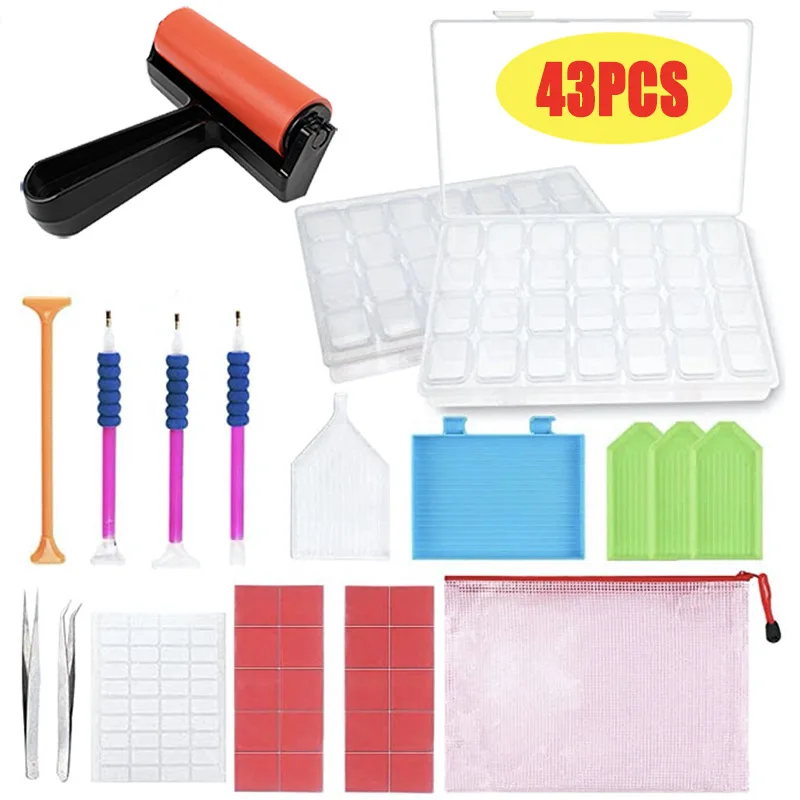 Diamond Painting Accessories & Tools Kits for Kids or Adults to Make Diamond Painting Art