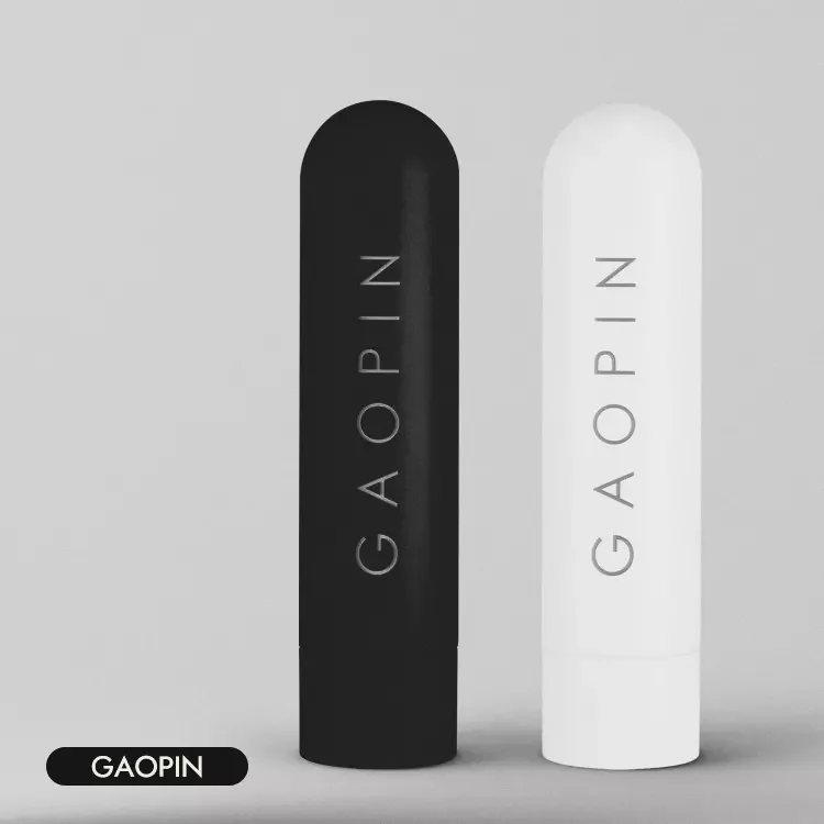 Factory price 250ml White Black Matte finish Eco Friendly Plastic HDPE Shampoo Squeeze cylinder Bottle With Disc Cap