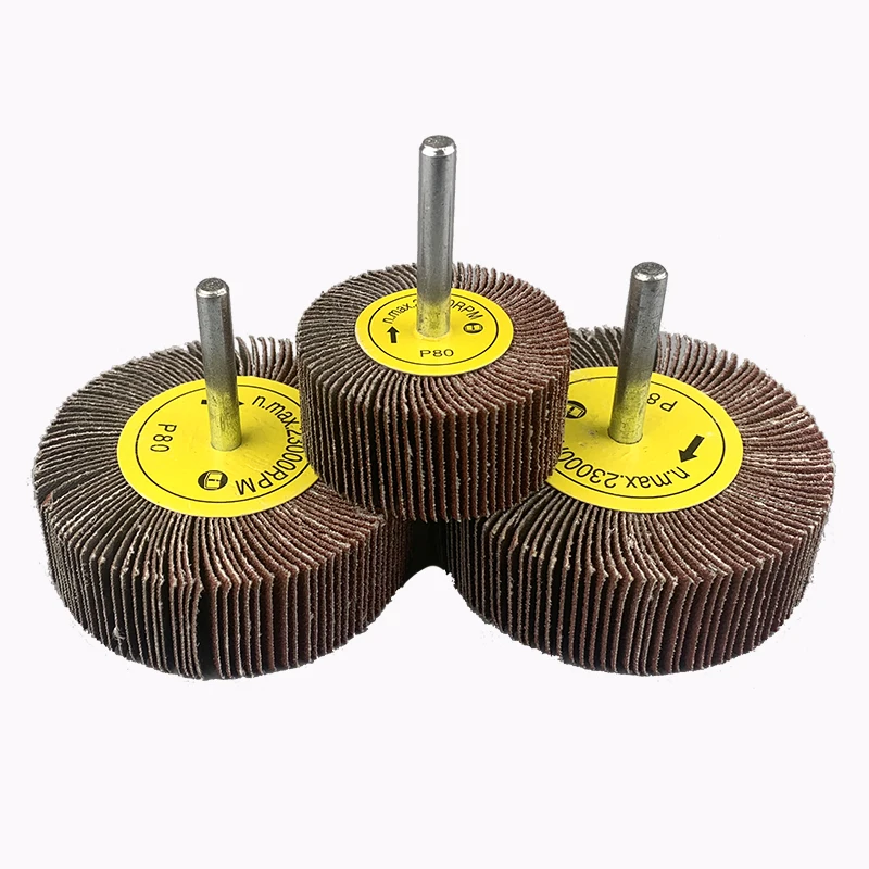 New product Flap disc with shank for polishing