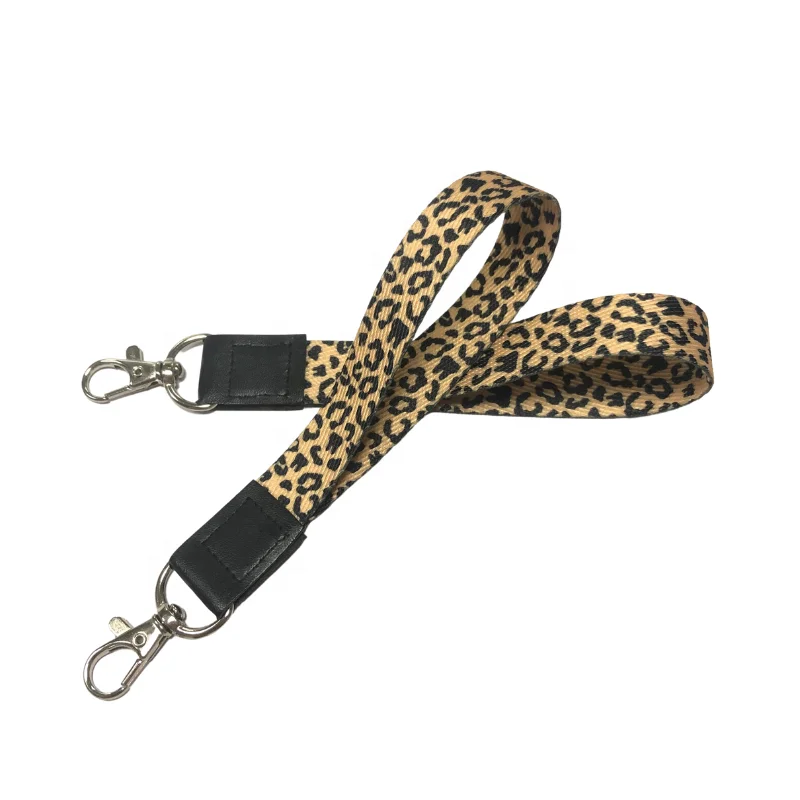 
2021 Top seller Custom Designs Durable Polyester with oblique fine lines Key ring Wristlet Lanyard Keychain RTS 