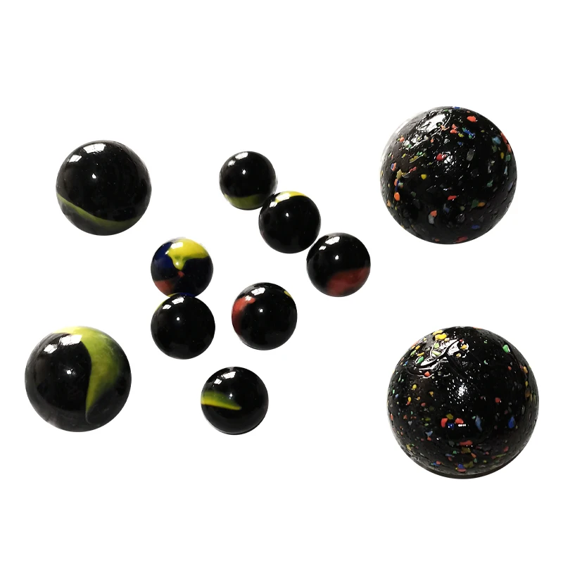 Crystal Glass Balls Round Colored Toy Glass Ball Marbles for Sale Decoration Marble Clear Colored Solid Angel Murano Glass Rings