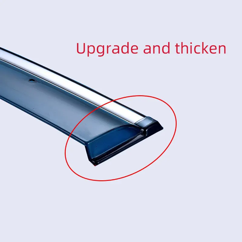 Acrylic Car Door Windows Sun Vent Visor Weather Shield Rain Guard Wind Deflector Window Vios For Toyota vios