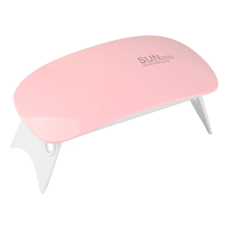 BLUEQUE sun mini 6w UV LED Lamp Nail Dryer Portable USB Cable sun mini  UV nail lamp for gel polish