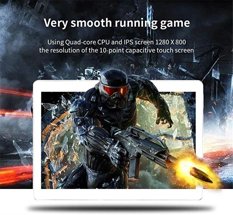  10 дюймовый фаблет смартфон 3G образования по всему миру с двумя сим-картами Android7.0 Quad Core США планшет GSM камера WiF