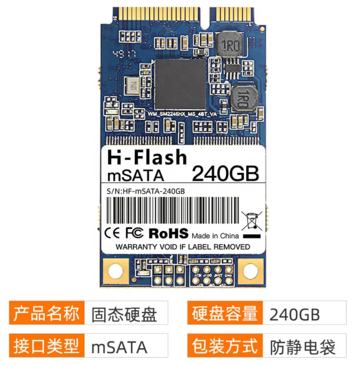Amazon Top sales Factory Direct Supply m Sate Sata 3.0  Solid State Drive M SATA SSD Hard Drive