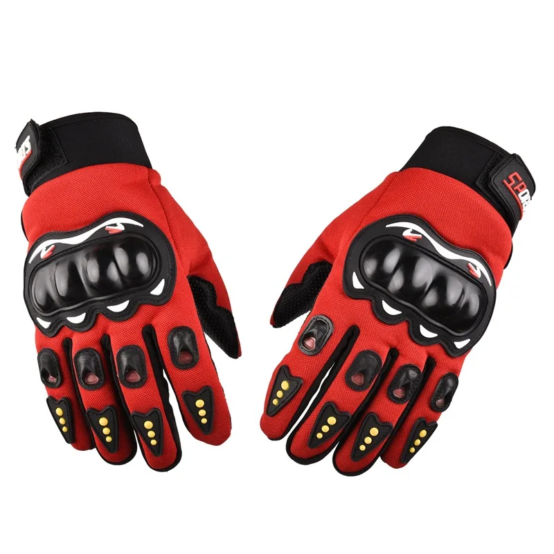 high quality full finger man women touch screen motorcycle racing gloves