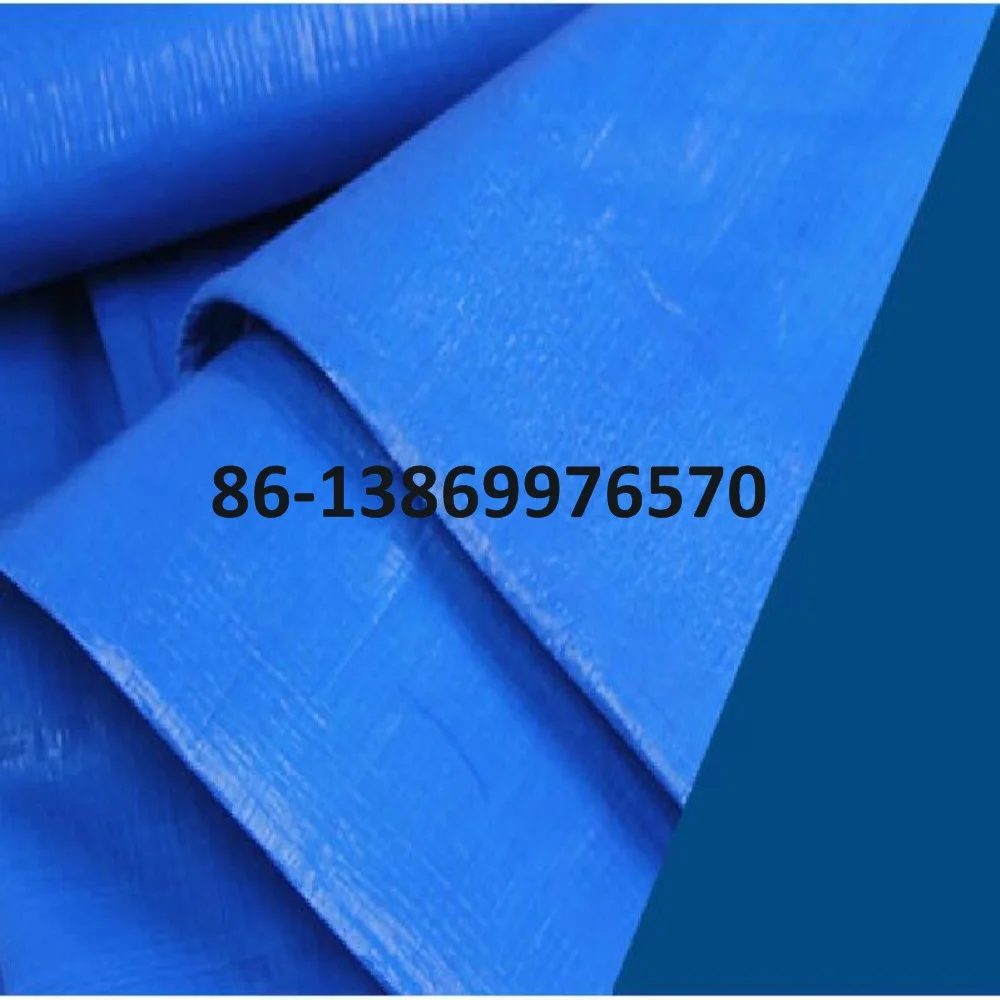 good quality blue color waterproof Tarpaulin Fabric
