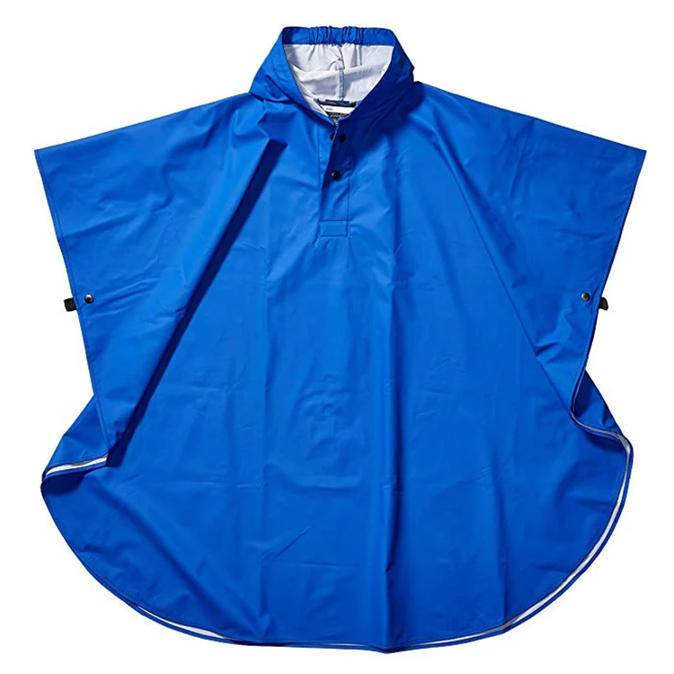 
Durable Adjustable Extra Large Unisex polyester Rain Poncho 