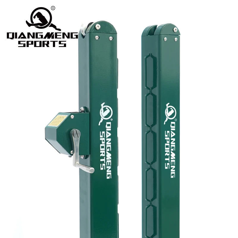 Outdoor Inground Tennis Net Post for Sale Insert Ground Removable Steel Tennis Pole