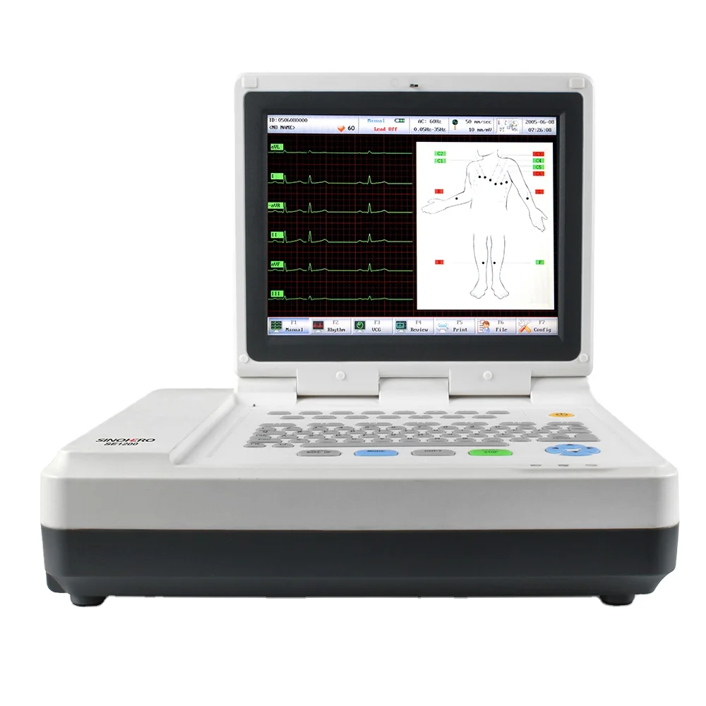 Se1200 ECG Digital 12 Channel Smart ECG Machine with Intrepretation Standard USB-PC Based ECG