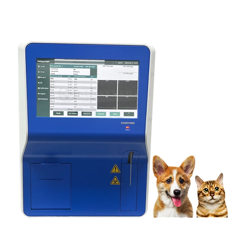SY-B500_Vet Cutting-Edge Veterinary Hematology Equipment 5 parts Elite Veterinary Hemogram Machine Hematology Analyzer