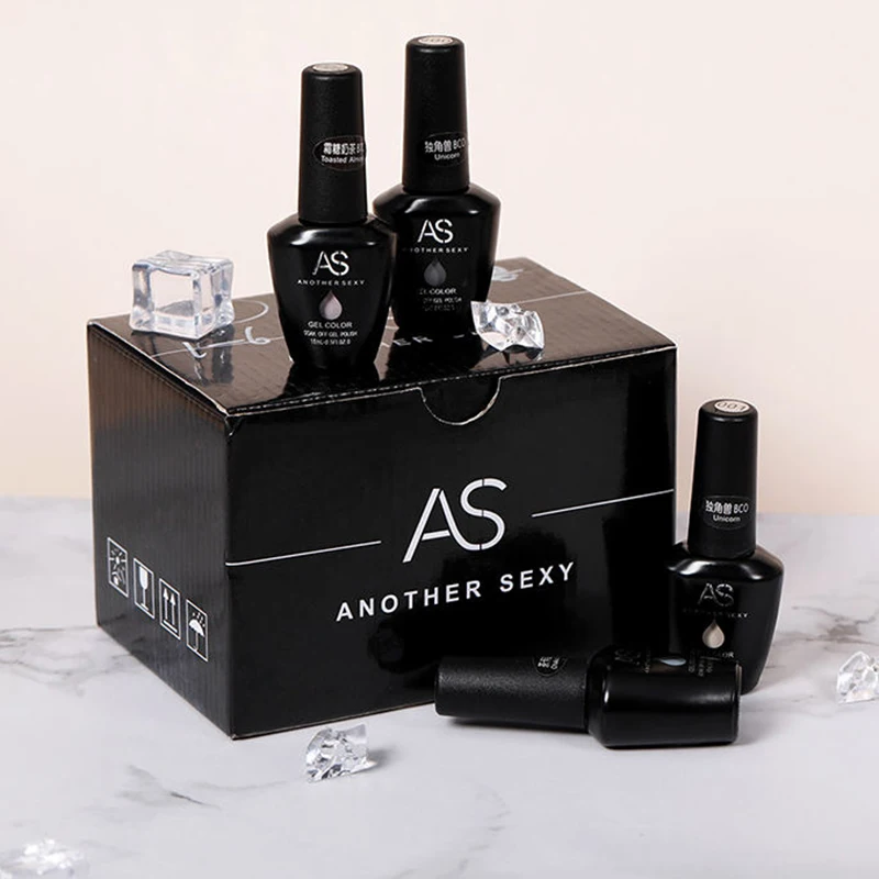 96 colors Collection Gel Polish Set 6 Colors Violet Grape Lavender Periwinkle Gel Polish Kit Glitter Soak Off Nail Art Varnish