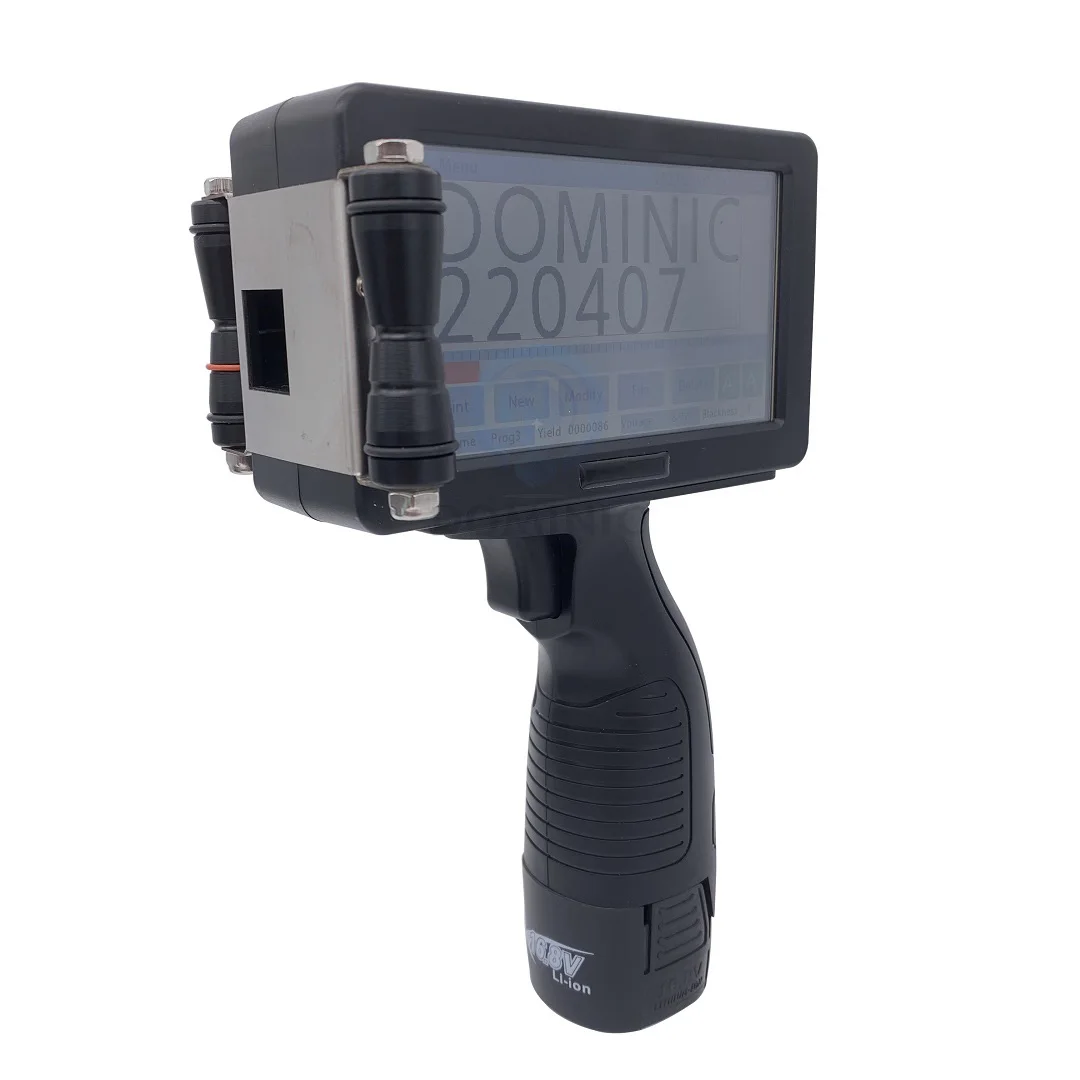 New Printer Handheld Inkjet Printer Hand Held Portable Ink Jet Printer For Box Logo Batch Expiry Encoder