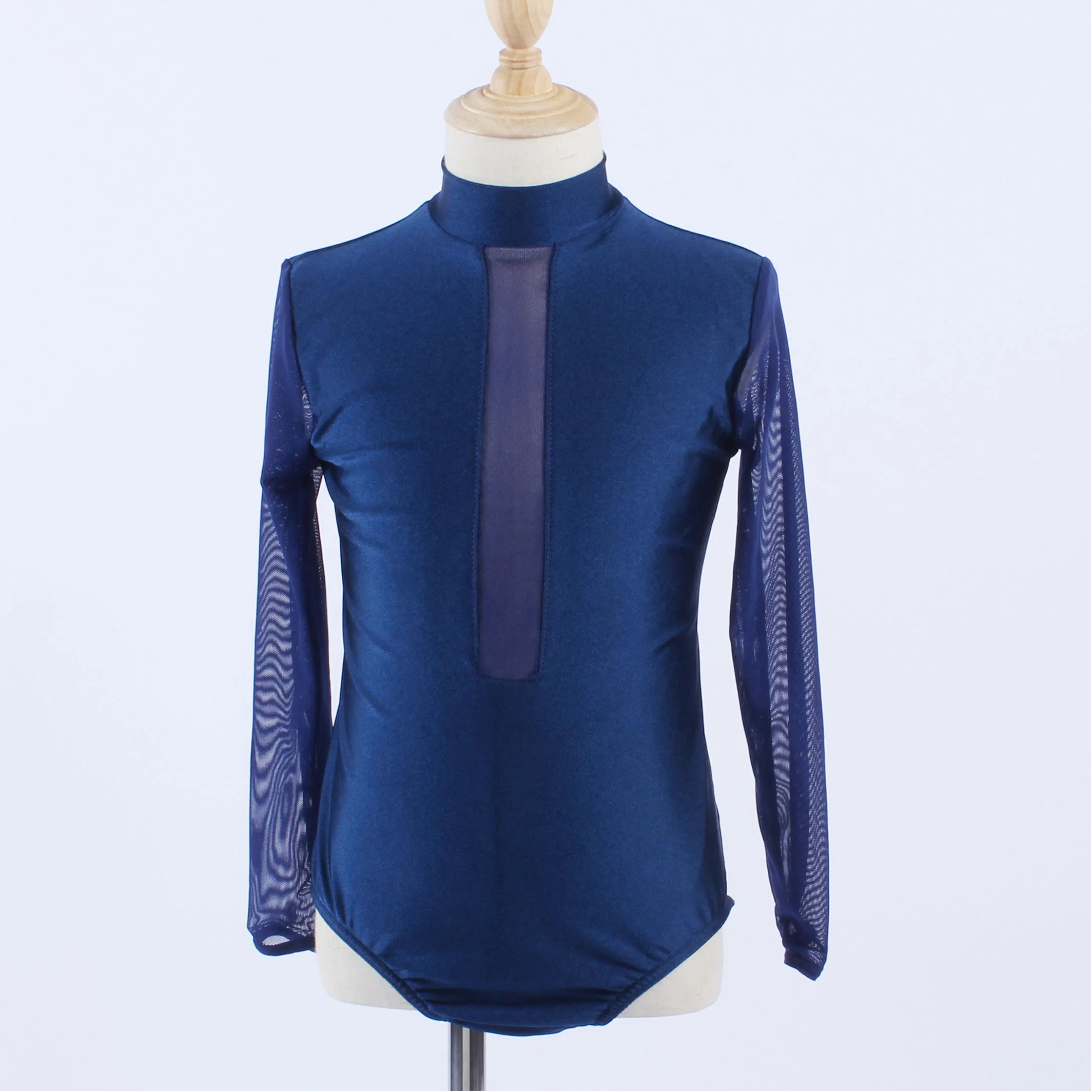 blue leotards costumes girls dance ballet dress leotard