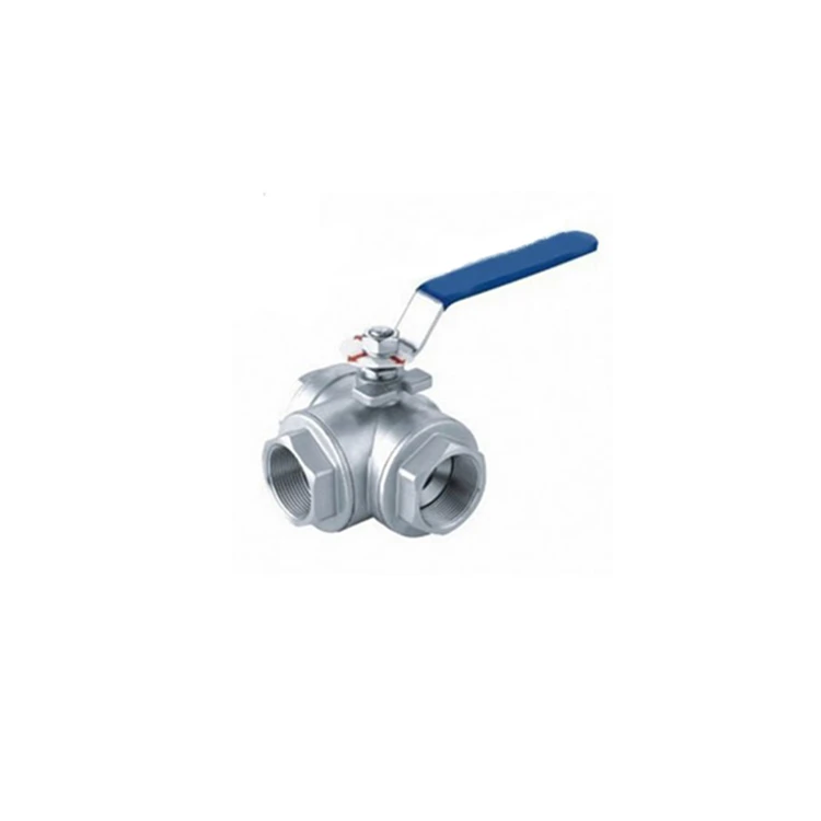 Factory direct stainless steel two - piece internal thread industrial ball valve corrosion resistance