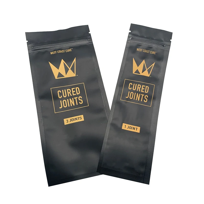 
West Coast Cure 1PCS 3PCS Cured Joints Bag Plastic Tubes Packaging Preroll Pre-rolled tube packaging 