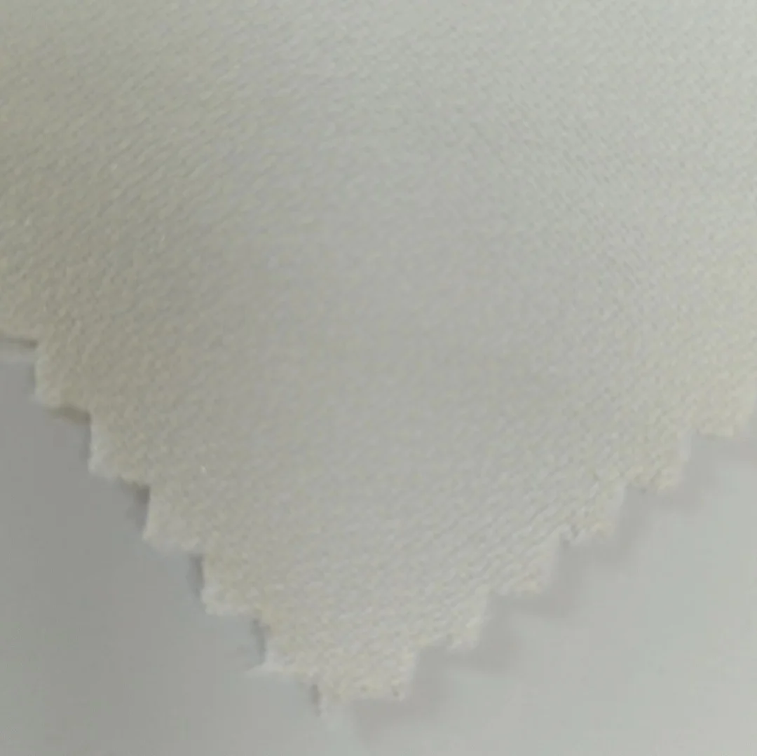 Twill White Fusing Woven Interlining Fabric for Garments and Clothing