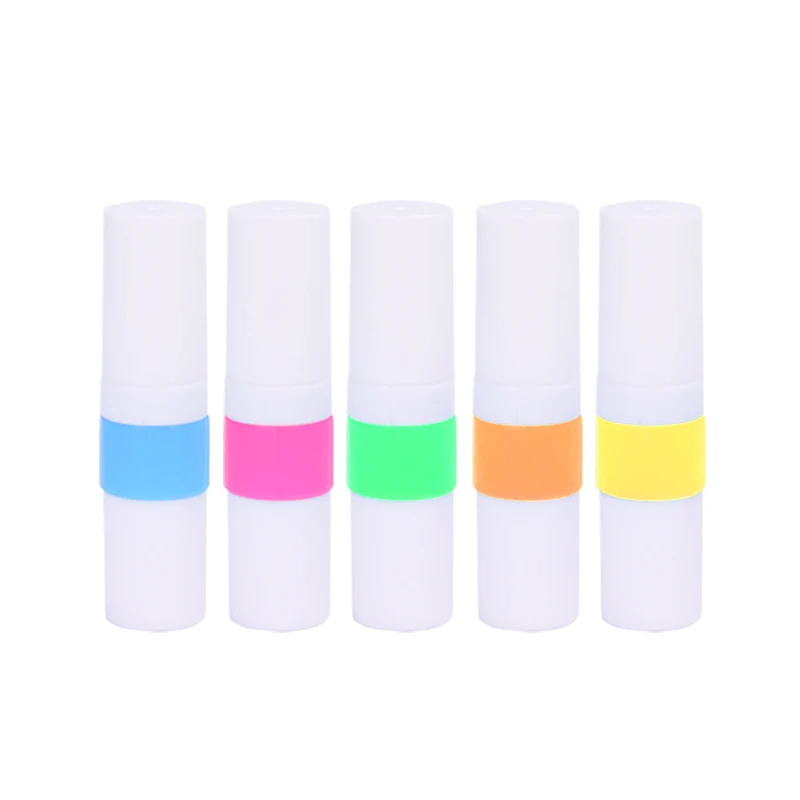 2 in 1 Blank Nasal Inhaler Sticks Nasal Inhaler Blank for DIY Aroma Essential Oil with Cotton Wicks