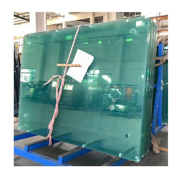 Wholesalepvb flat curved building tempered laminated glass for display racks curtain wall doors windows railing ceiling skylight