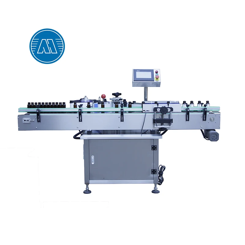 Автоматическая Пипетка с вертикальным триггером, большая плоская машина для маркировки круглых бутылок из ПВХ и ПЭТ