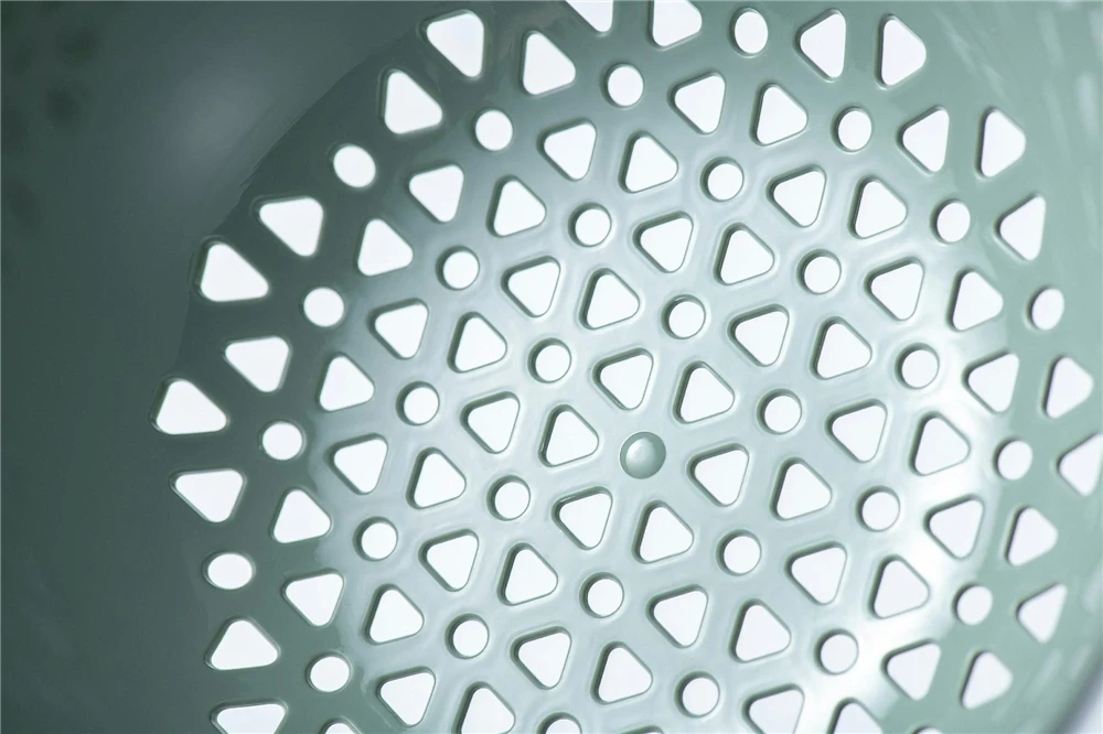 Original Design New Product Minimalist Style Vegetable Fruit Washing Bowl Kitchen Plastic Drain Basket