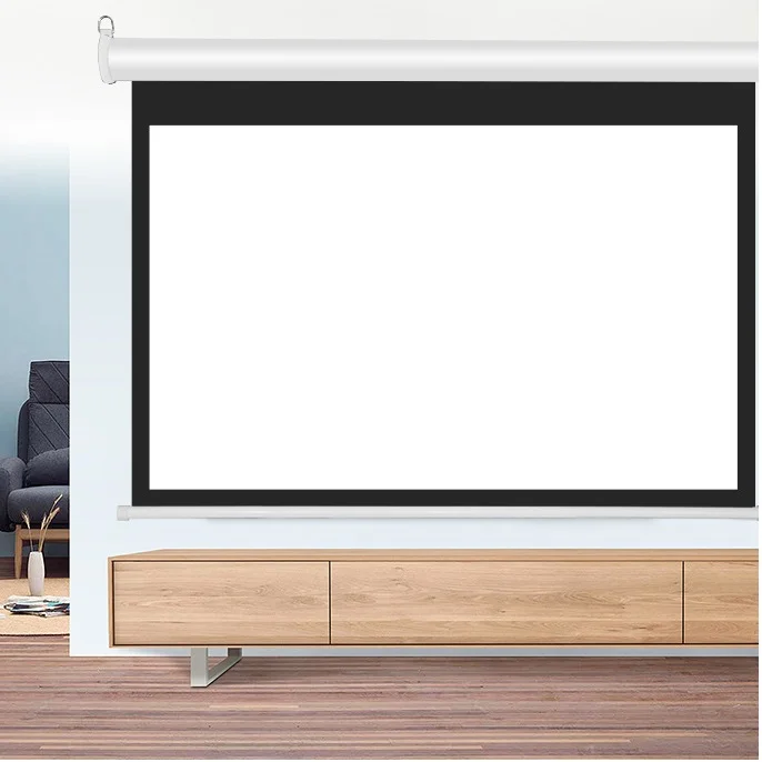 Wholesale Portable roll up projector projection screen