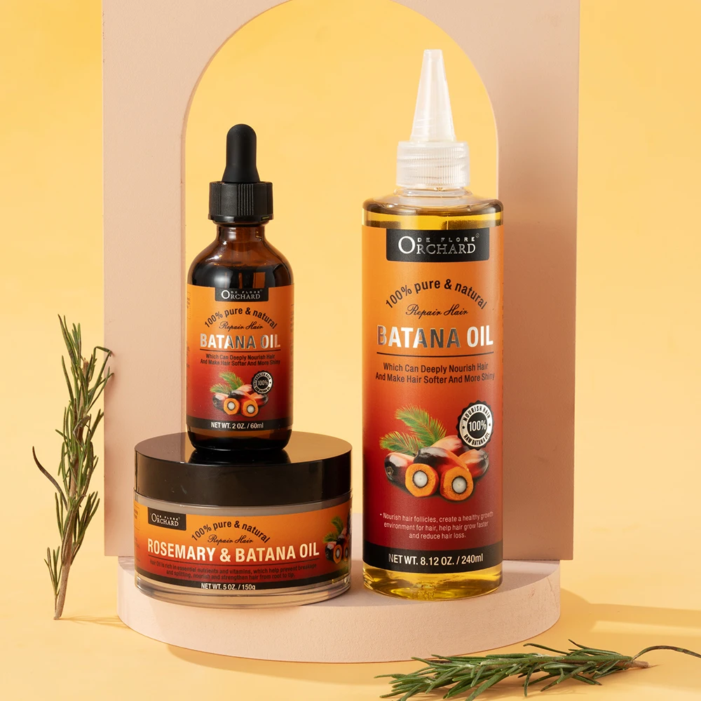 Custom Private Label Natural Hair Care Treatment Batana Oil Prevents Hair Loss Batana Oil For Hair Growth