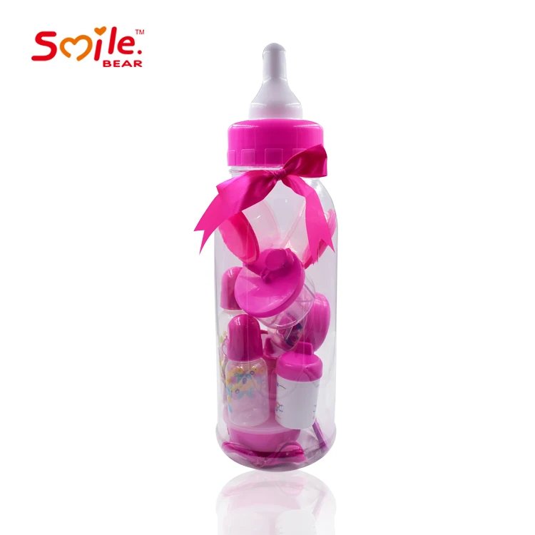 Smilebear functional baby feeding products baby gift set 8pcsbottle bank