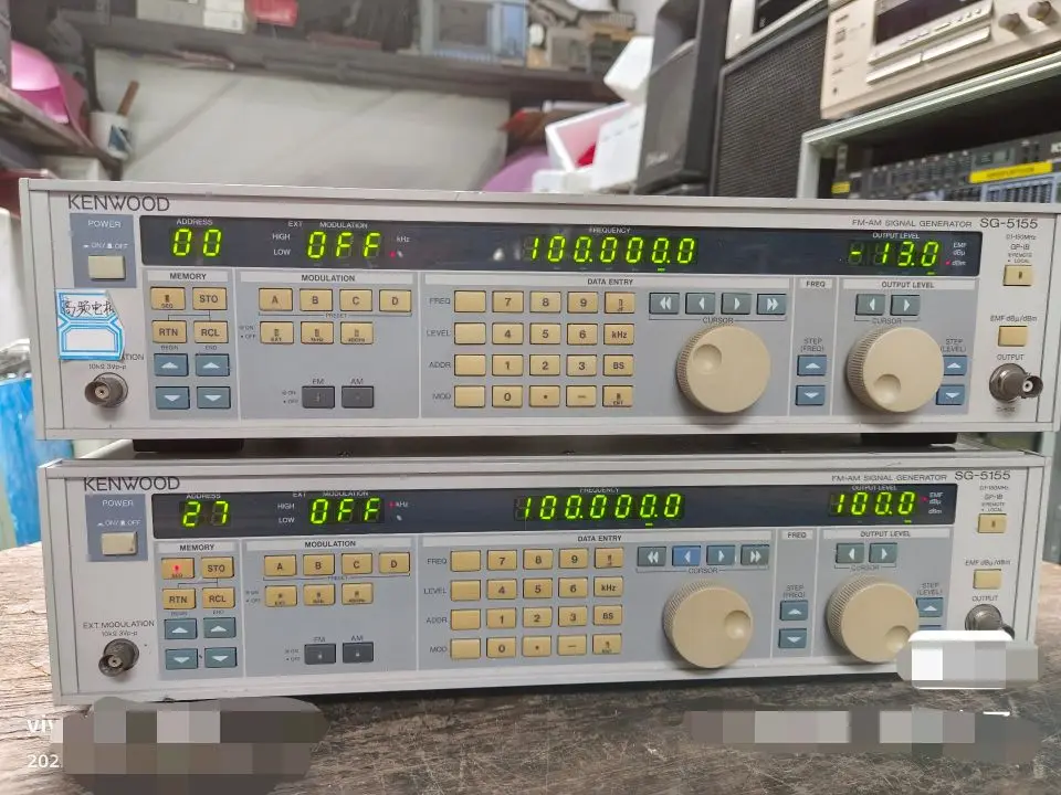 1pc KENWOOD SG-5155 FM-AM SIGNAL GENERATOR  100KHz~150MHz