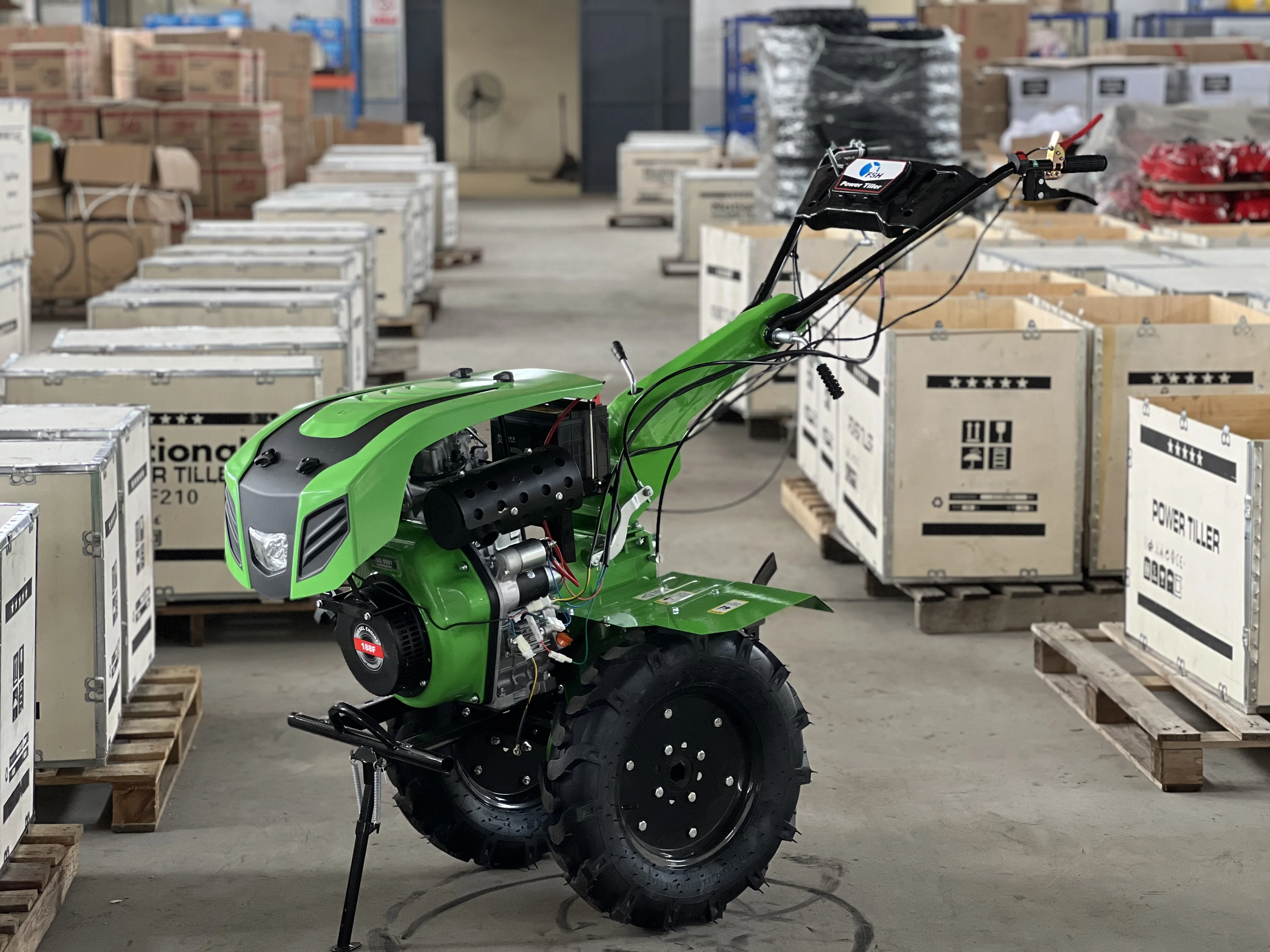 KAMA Diesel Engine Mini  Power tiller Rotary tiller Cultivator for sale