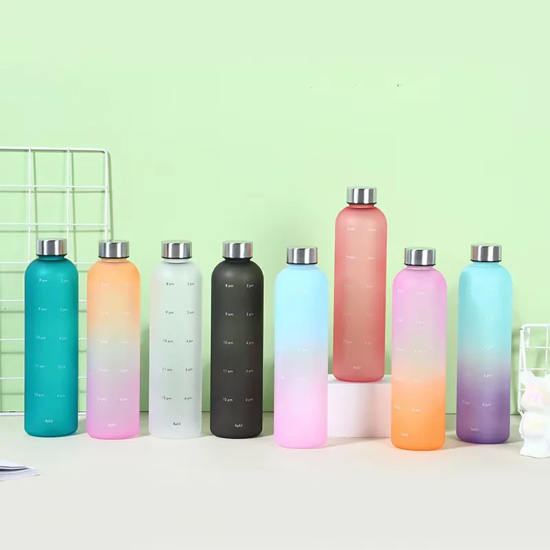 Water Cup Plastic Cup Stainless Steel Bottle Lid Plastic Water Bottle Design Colorful Water Bottle