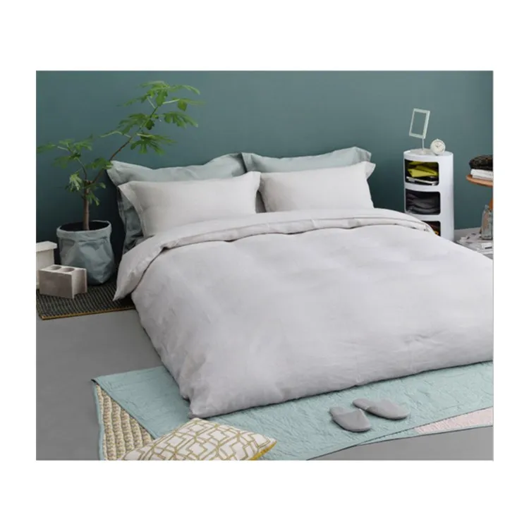 100% Hemp BedSheet Quilt Cover and Pillow Case Four Pieces Suit