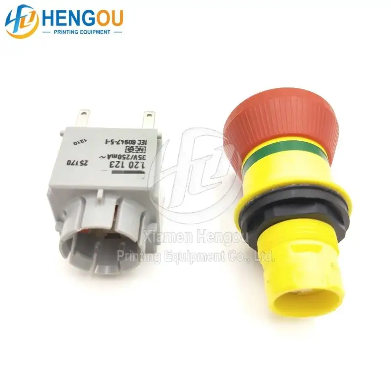 Original Button A1.144.9134 Emergency Stop Switch Offset Printing Machine Spare Parts