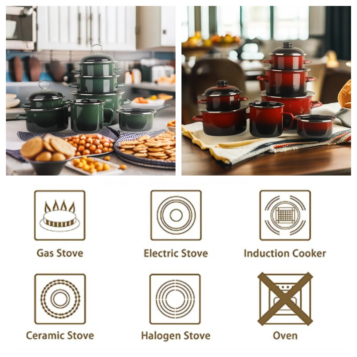 Эмалированная Посуда с логотипом