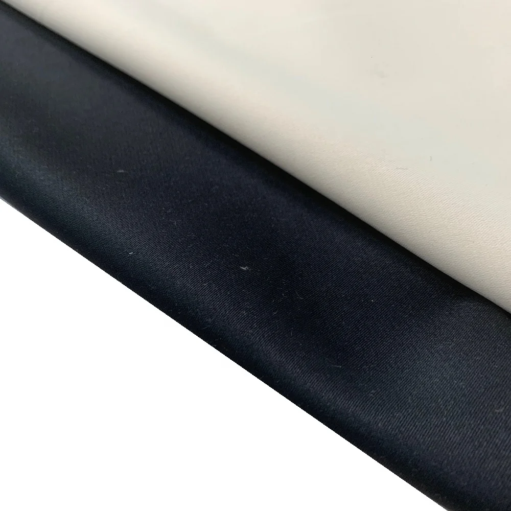 Newcoming 100 Polyester With Stretch Shiny Sateen Woven  Satin Fabric For Women Evening Dress &Cloth