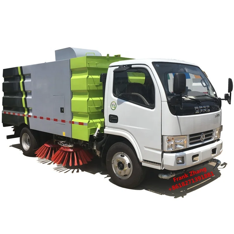 4x2 Dongfeng 5000l RHD LHD road cleaning vehicle